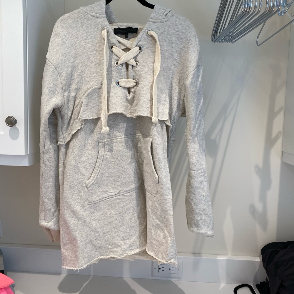 Kendall and Kylie sweatshirt dress